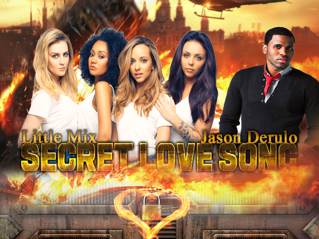 But i'll never show it on my face. Secret Love Song - Little Mix feat. Jason Derulo | Music